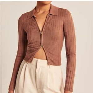 Abercrombie Zip-up Sweater